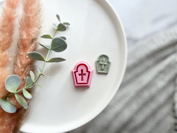 Tombstone Shape Halloween Cutter Collection Polymer Clay  Cutter • Fondant Cutter • Cookie Cutter
